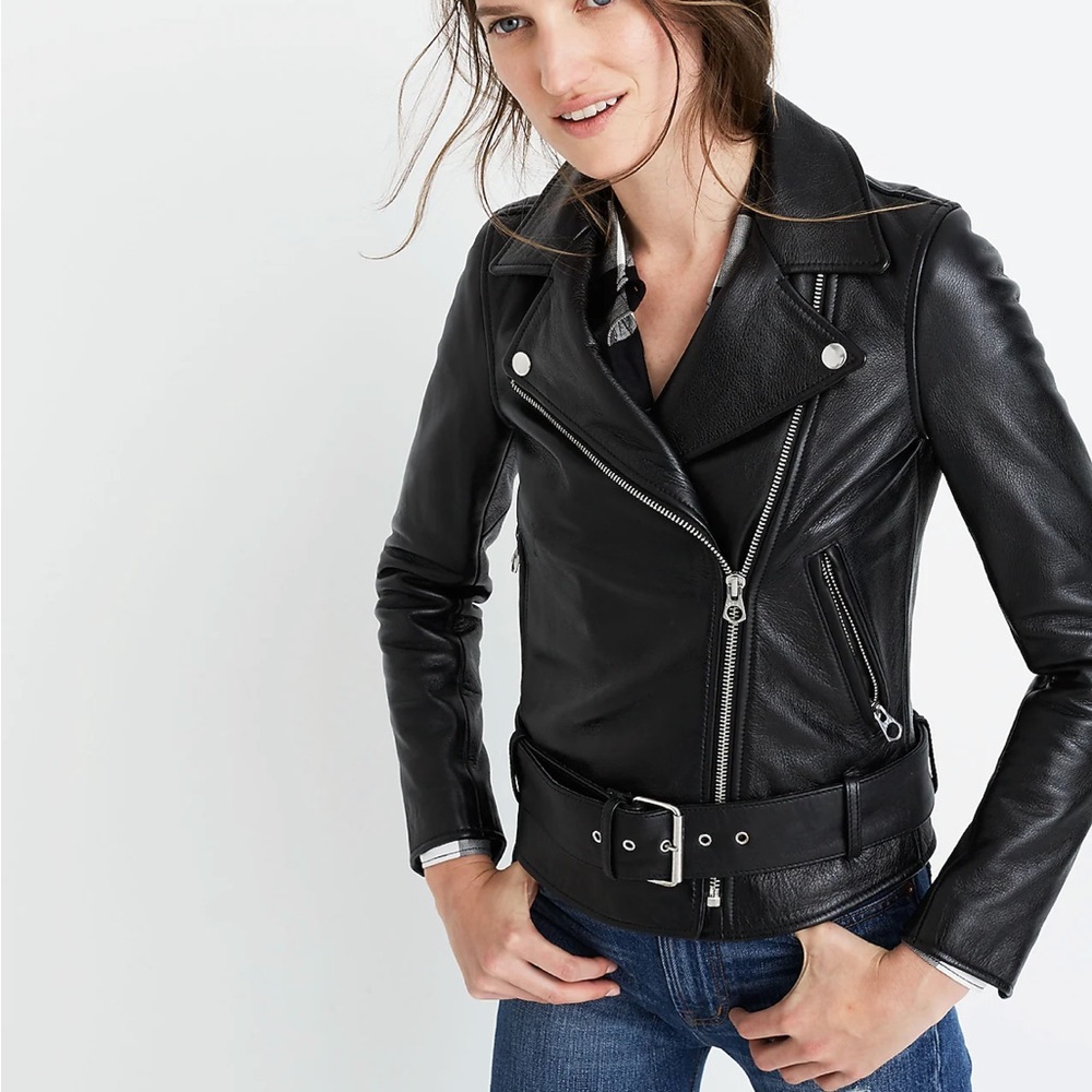 ✨Madewell Ultimate Leather jacket